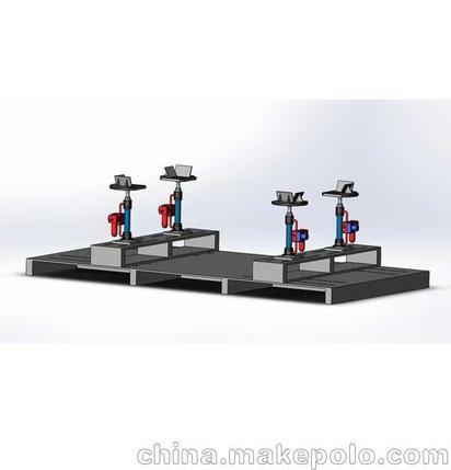 四立柱道路模拟试验台(图1) 四立柱道路模拟试验台(图1)